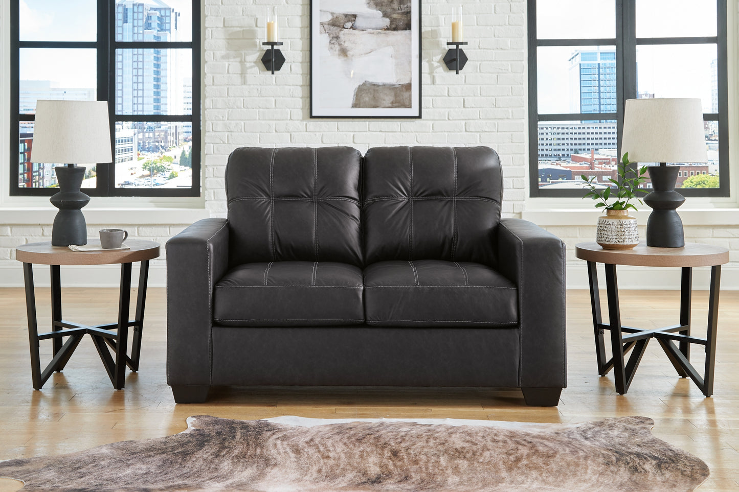 Barlin Mills Sofa and Loveseat