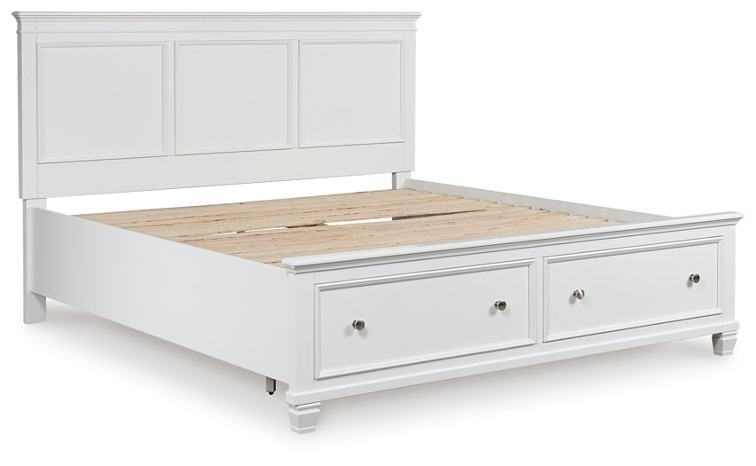 Fortman King Panel Storage Bed
