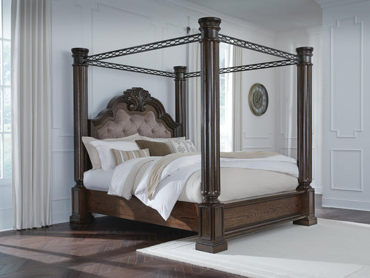 Maylee California King Canopy Bed