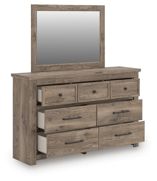 Rusticott Dresser and Mirror