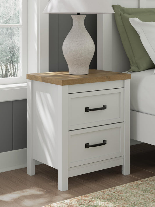 Kerisden Two Drawer Night Stand