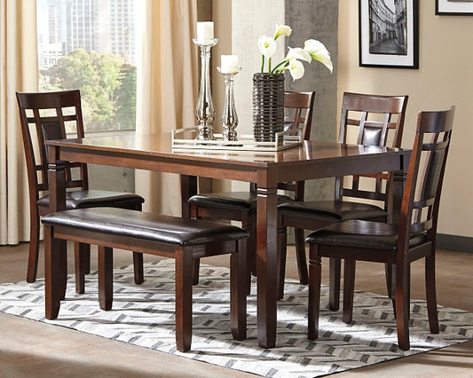 Bennox Dining Room Table Set (6/CN) Milwaukee Furniture of Chicago - Furniture Store in Chicago Serving Humbolt Park, Roscoe Village, Avondale, & Homan Square