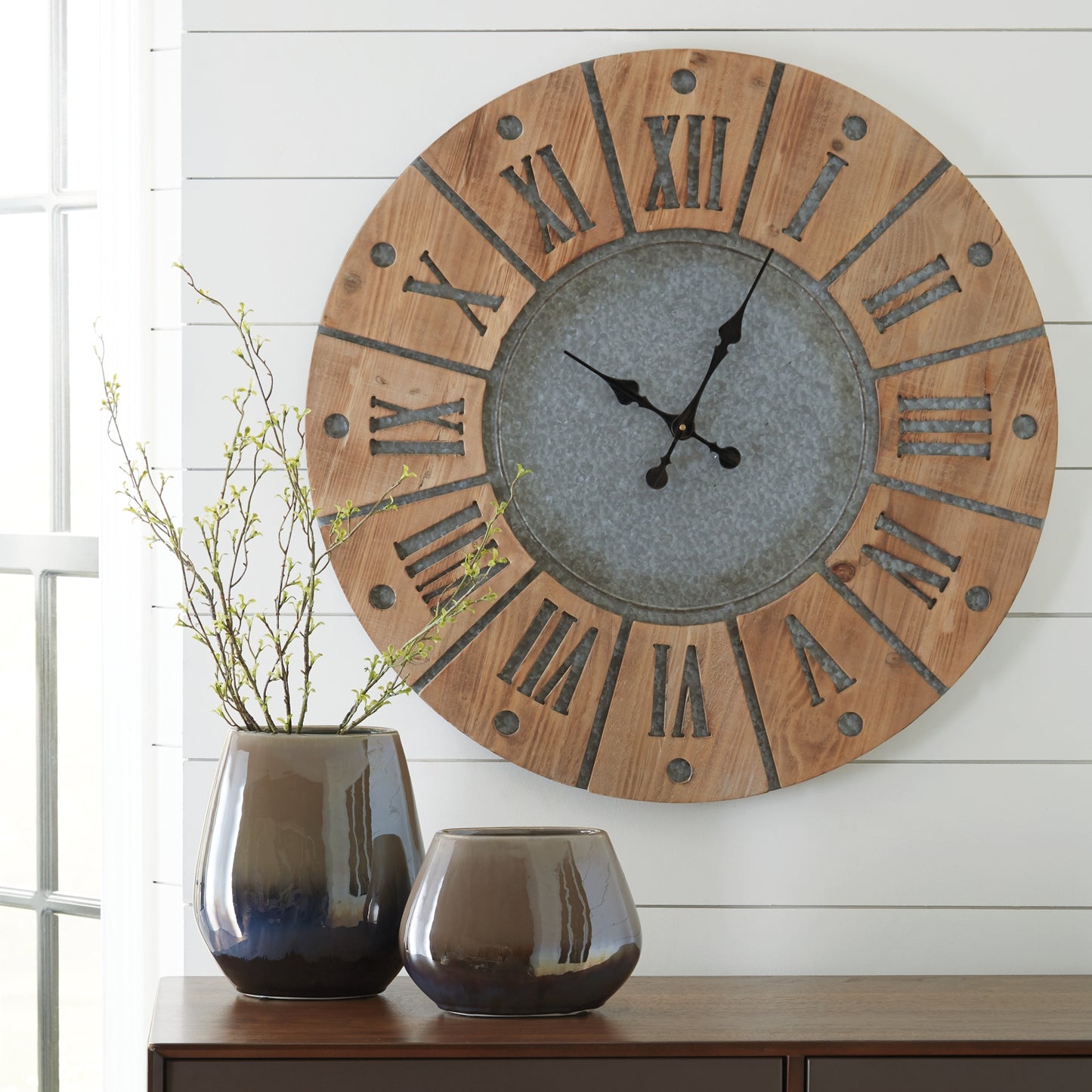 Payson Wall Clock Milwaukee Furniture of Chicago - Furniture Store in Chicago Serving Humbolt Park, Roscoe Village, Avondale, & Homan Square