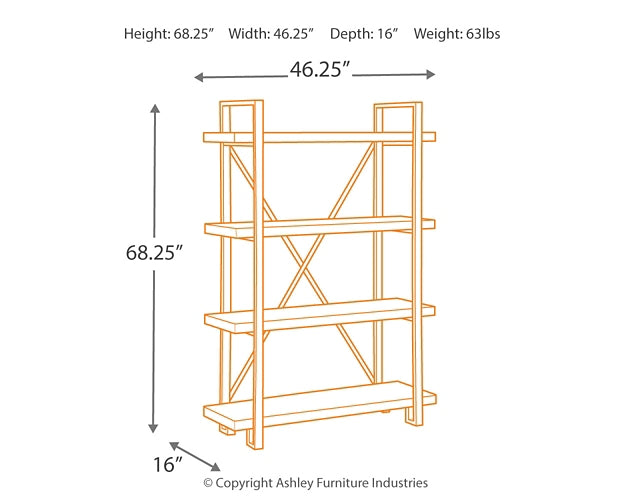 Forestmin Bookcase Milwaukee Furniture of Chicago - Furniture Store in Chicago Serving Humbolt Park, Roscoe Village, Avondale, & Homan Square