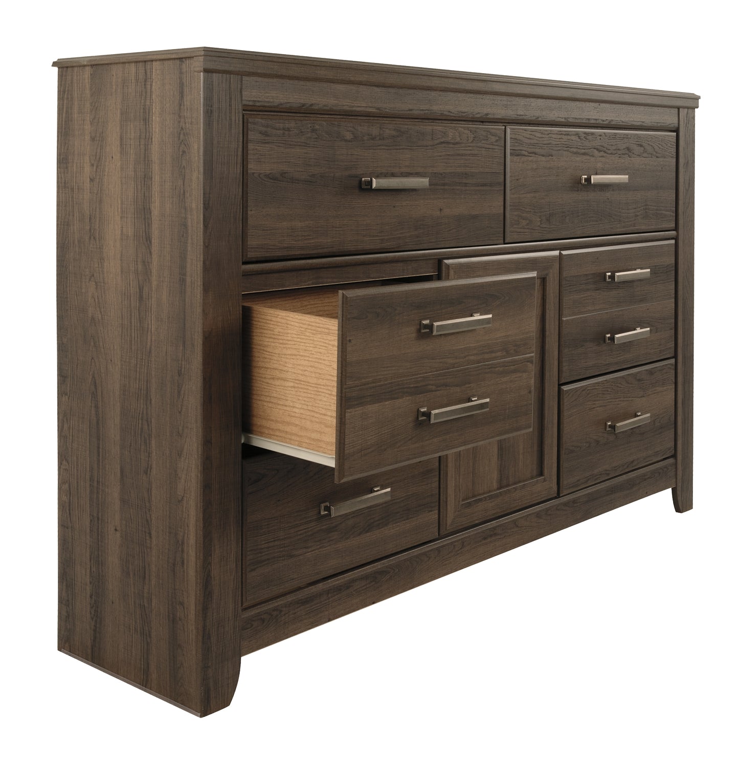 Juararo Six Drawer Dresser Milwaukee Furniture of Chicago - Furniture Store in Chicago Serving Humbolt Park, Roscoe Village, Avondale, & Homan Square