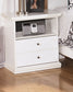 Bostwick Shoals One Drawer Night Stand Milwaukee Furniture of Chicago - Furniture Store in Chicago Serving Humbolt Park, Roscoe Village, Avondale, & Homan Square