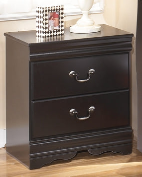 Huey Vineyard Two Drawer Night Stand Milwaukee Furniture of Chicago - Furniture Store in Chicago Serving Humbolt Park, Roscoe Village, Avondale, & Homan Square