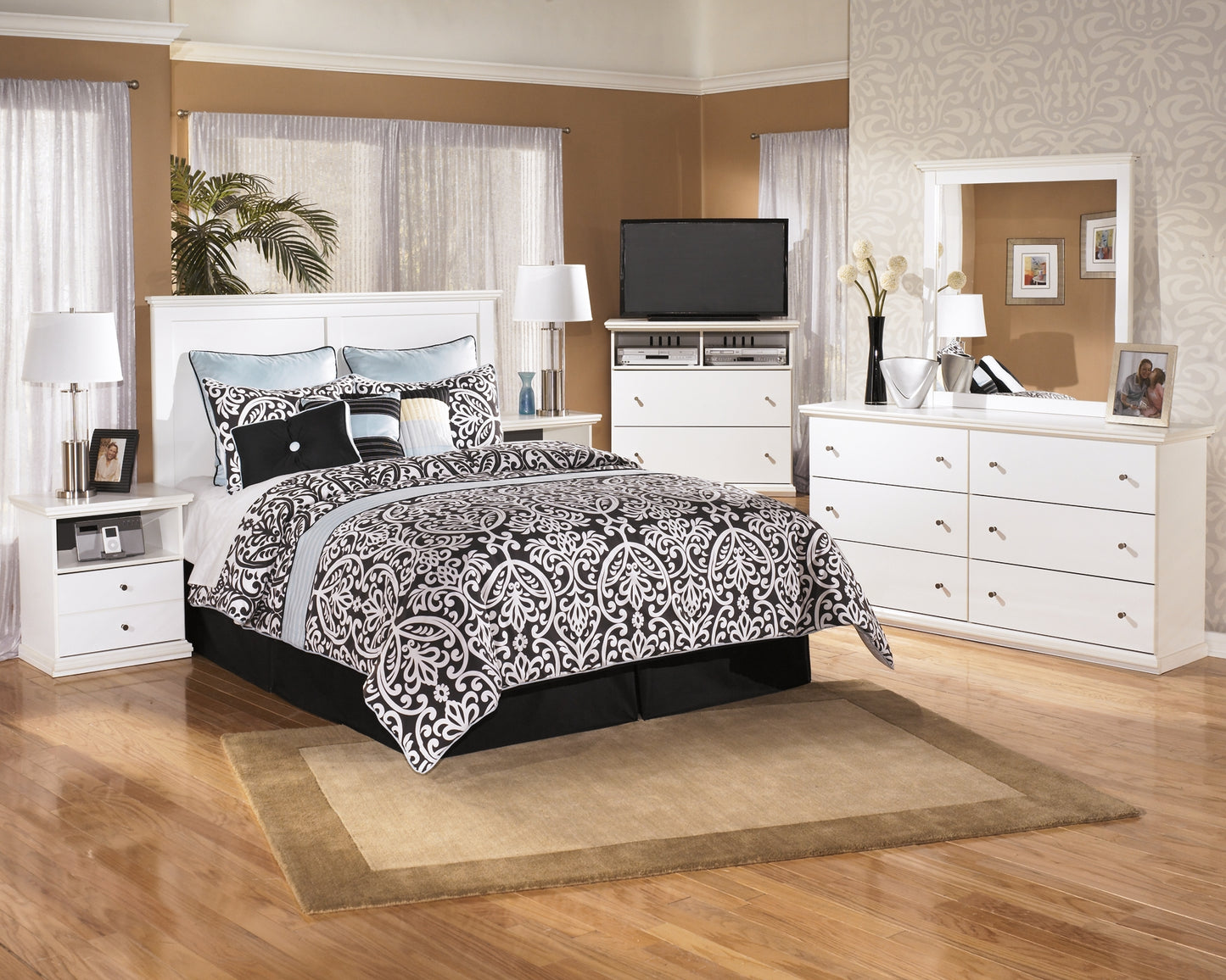 Bostwick Shoals Six Drawer Dresser Milwaukee Furniture of Chicago - Furniture Store in Chicago Serving Humbolt Park, Roscoe Village, Avondale, & Homan Square