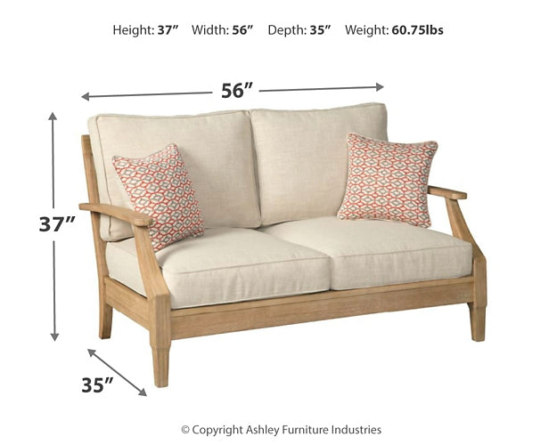 Clare View Loveseat w/Cushion Milwaukee Furniture of Chicago - Furniture Store in Chicago Serving Humbolt Park, Roscoe Village, Avondale, & Homan Square