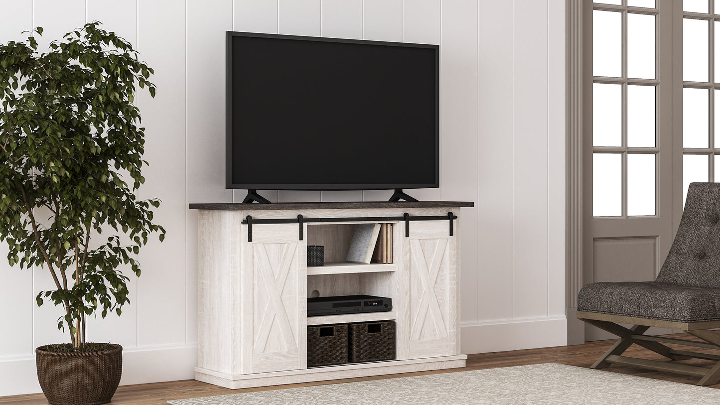 Dorrinson Medium TV Stand Milwaukee Furniture of Chicago - Furniture Store in Chicago Serving Humbolt Park, Roscoe Village, Avondale, & Homan Square