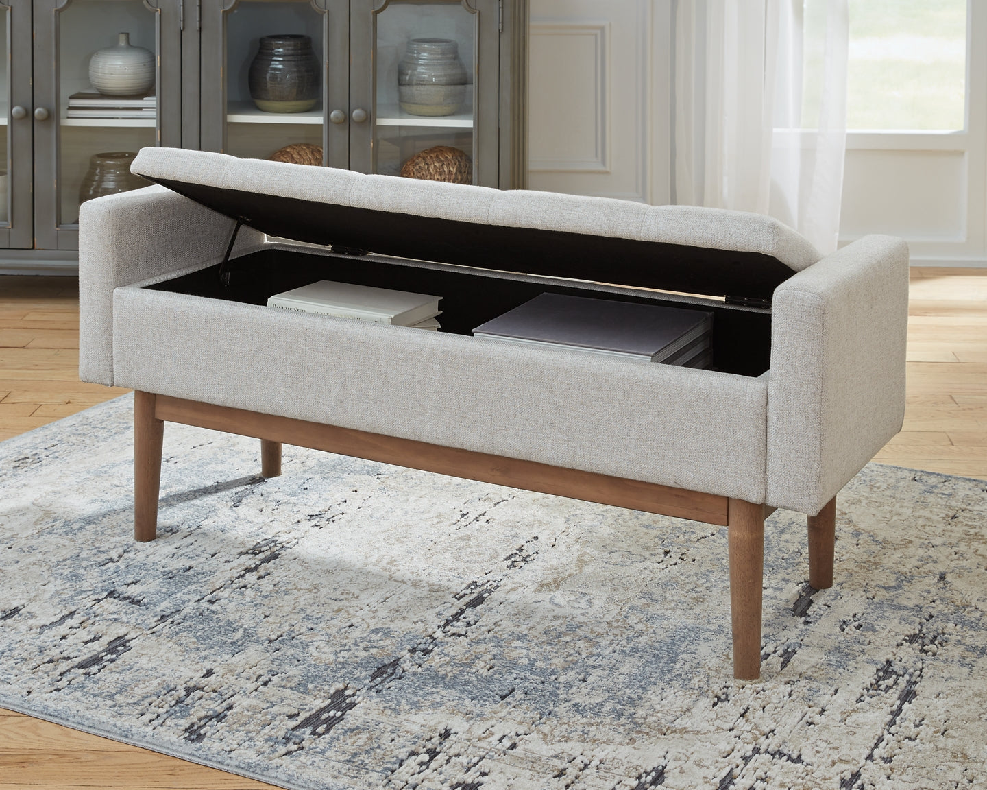 Briarson Storage Bench Milwaukee Furniture of Chicago - Furniture Store in Chicago Serving Humbolt Park, Roscoe Village, Avondale, & Homan Square