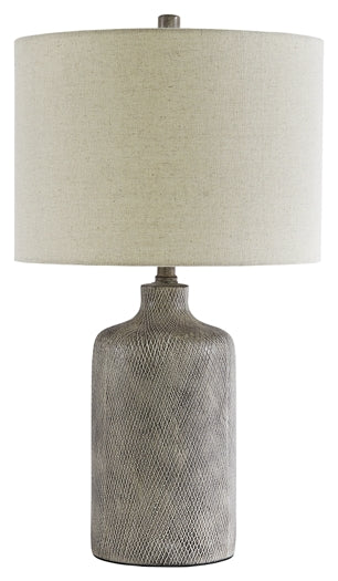 Linus Ceramic Table Lamp (1/CN) Milwaukee Furniture of Chicago - Furniture Store in Chicago Serving Humbolt Park, Roscoe Village, Avondale, & Homan Square