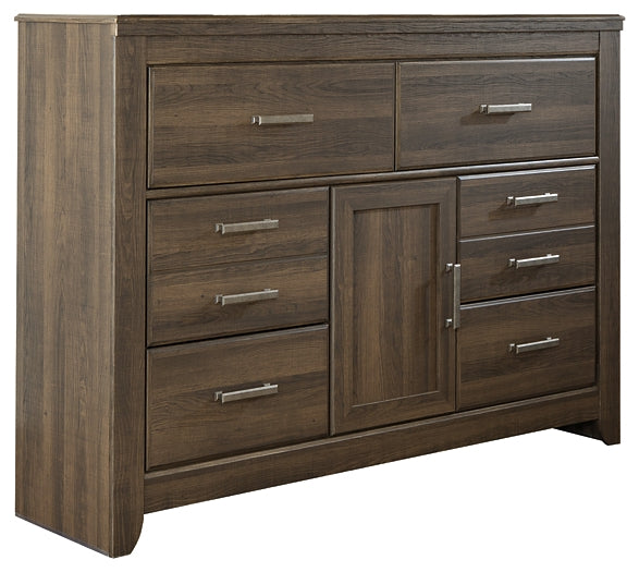 Juararo Six Drawer Dresser Milwaukee Furniture of Chicago - Furniture Store in Chicago Serving Humbolt Park, Roscoe Village, Avondale, & Homan Square