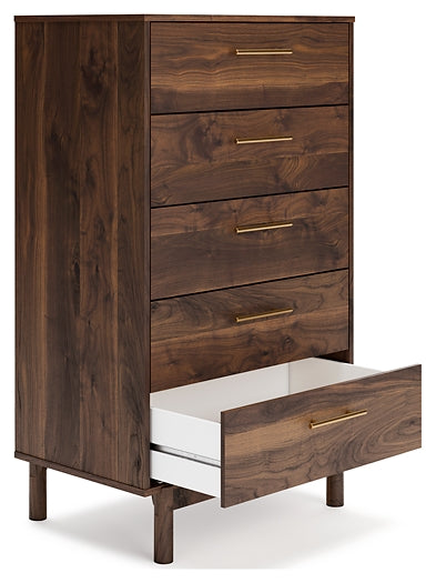 Calverson Five Drawer Chest Milwaukee Furniture of Chicago - Furniture Store in Chicago Serving Humbolt Park, Roscoe Village, Avondale, & Homan Square