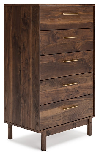 Calverson Five Drawer Chest Milwaukee Furniture of Chicago - Furniture Store in Chicago Serving Humbolt Park, Roscoe Village, Avondale, & Homan Square