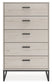 Socalle Five Drawer Chest Milwaukee Furniture of Chicago - Furniture Store in Chicago Serving Humbolt Park, Roscoe Village, Avondale, & Homan Square