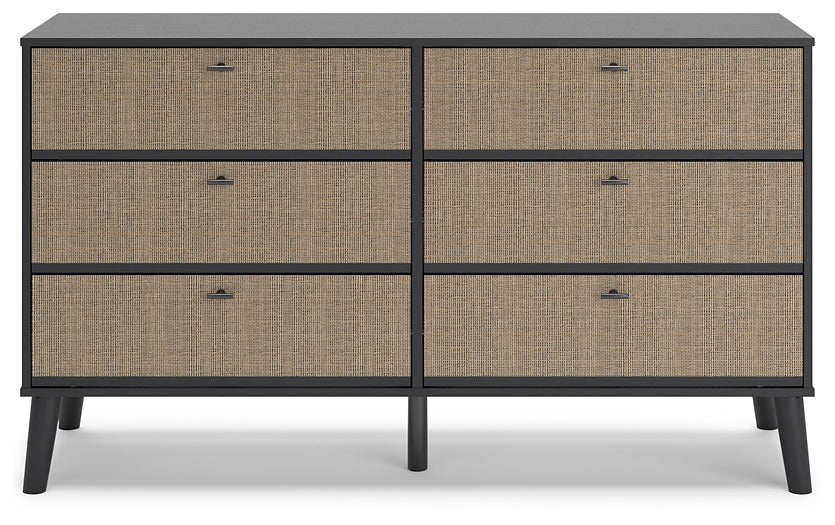 Charlang Six Drawer Dresser Milwaukee Furniture of Chicago - Furniture Store in Chicago Serving Humbolt Park, Roscoe Village, Avondale, & Homan Square
