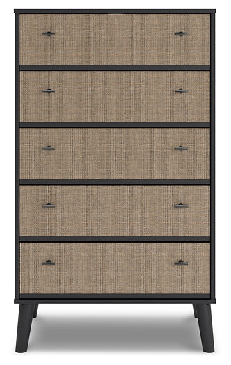 Charlang Five Drawer Chest Milwaukee Furniture of Chicago - Furniture Store in Chicago Serving Humbolt Park, Roscoe Village, Avondale, & Homan Square