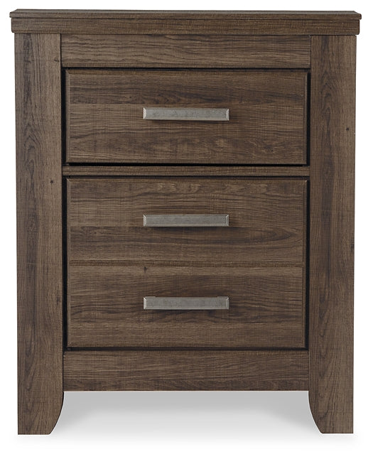 Juararo Two Drawer Night Stand Milwaukee Furniture of Chicago - Furniture Store in Chicago Serving Humbolt Park, Roscoe Village, Avondale, & Homan Square