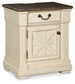 Bolanburg One Drawer Night Stand Milwaukee Furniture of Chicago - Furniture Store in Chicago Serving Humbolt Park, Roscoe Village, Avondale, & Homan Square