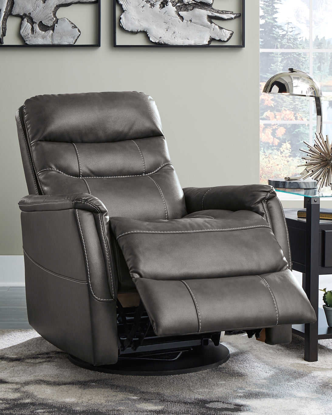 Riptyme Swivel Glider Recliner Milwaukee Furniture of Chicago - Furniture Store in Chicago Serving Humbolt Park, Roscoe Village, Avondale, & Homan Square