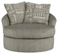 Soletren Swivel Accent Chair Milwaukee Furniture of Chicago - Furniture Store in Chicago Serving Humbolt Park, Roscoe Village, Avondale, & Homan Square