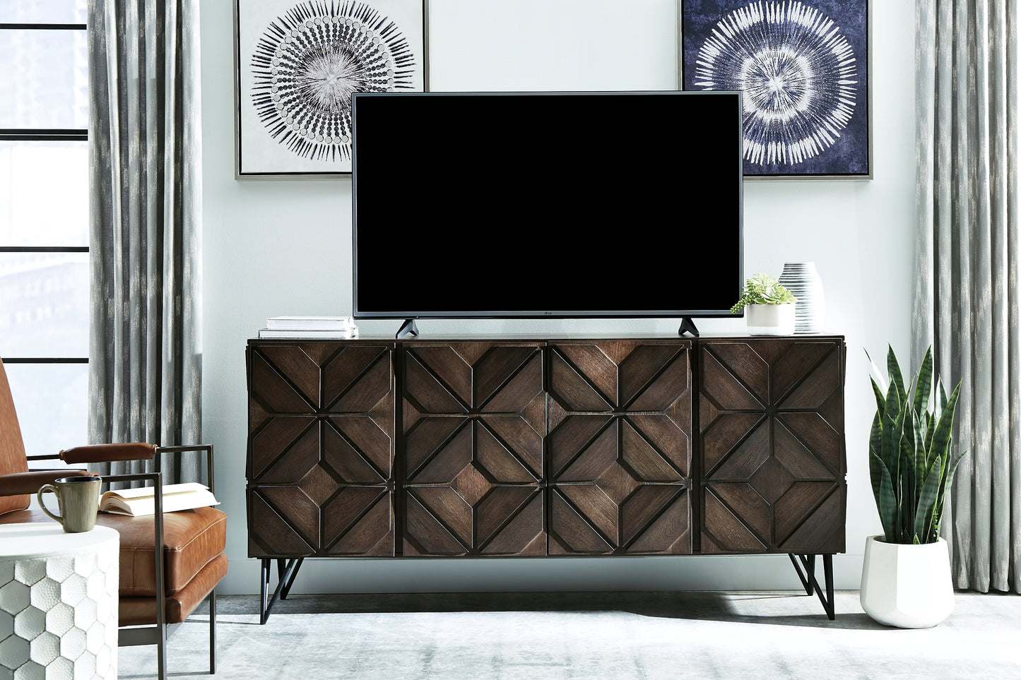 Chasinfield Extra Large TV Stand Milwaukee Furniture of Chicago - Furniture Store in Chicago Serving Humbolt Park, Roscoe Village, Avondale, & Homan Square