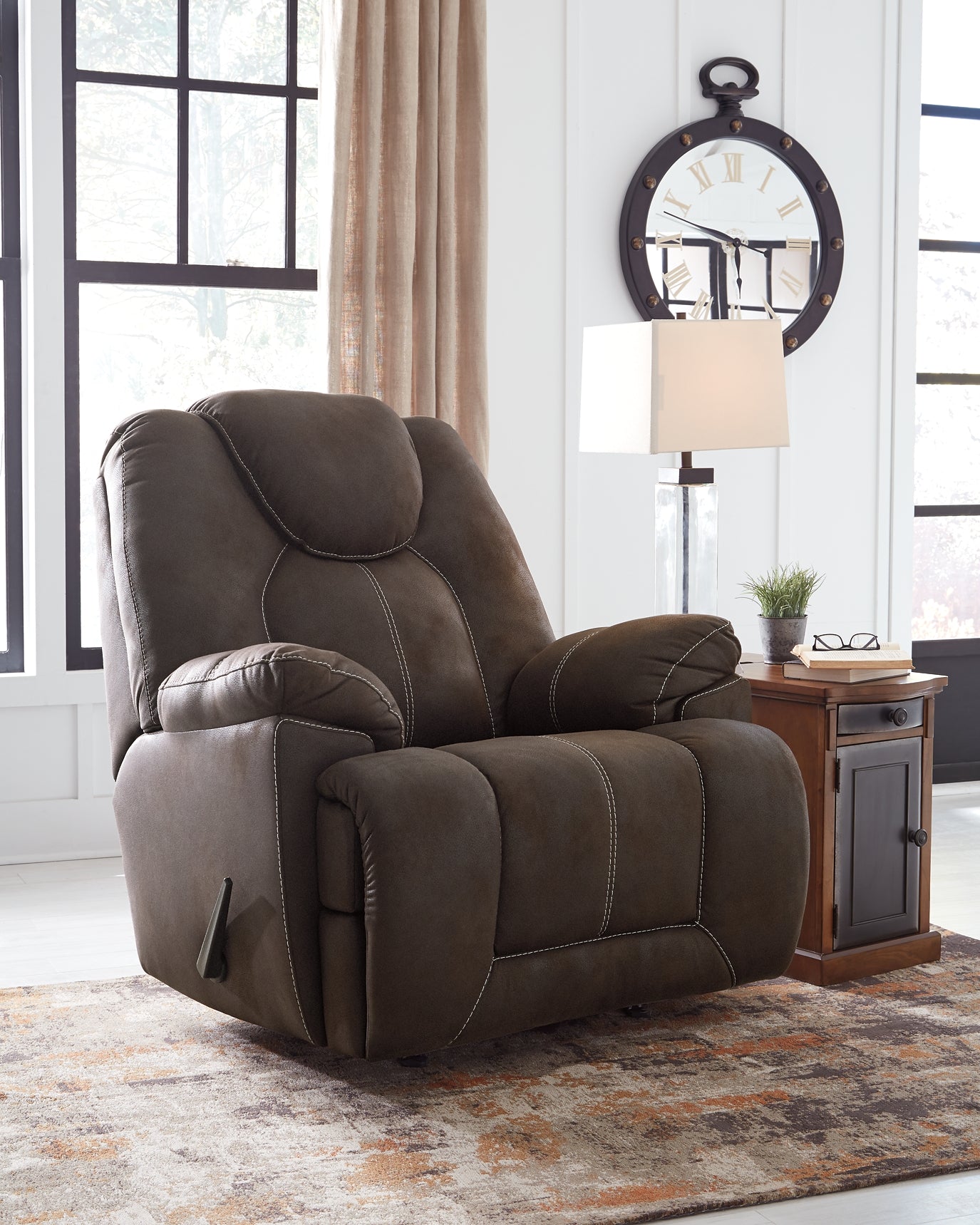 Warrior Fortress Rocker Recliner Milwaukee Furniture of Chicago - Furniture Store in Chicago Serving Humbolt Park, Roscoe Village, Avondale, & Homan Square