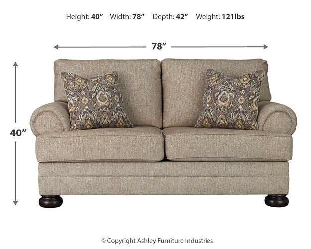 Kananwood Loveseat Milwaukee Furniture of Chicago - Furniture Store in Chicago Serving Humbolt Park, Roscoe Village, Avondale, & Homan Square