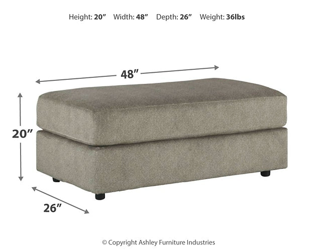 Soletren Oversized Accent Ottoman Milwaukee Furniture of Chicago - Furniture Store in Chicago Serving Humbolt Park, Roscoe Village, Avondale, & Homan Square