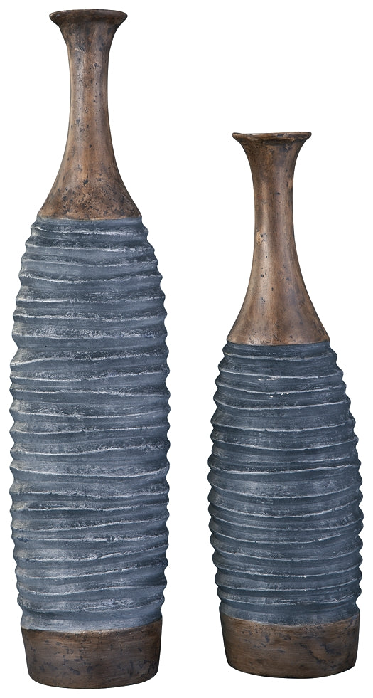 Blayze Vase Set (2/CN) Milwaukee Furniture of Chicago - Furniture Store in Chicago Serving Humbolt Park, Roscoe Village, Avondale, & Homan Square