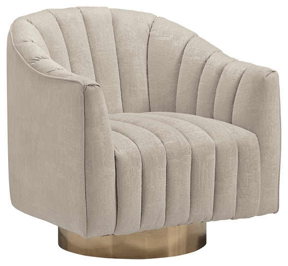 Penzlin Swivel Accent Chair Milwaukee Furniture of Chicago - Furniture Store in Chicago Serving Humbolt Park, Roscoe Village, Avondale, & Homan Square