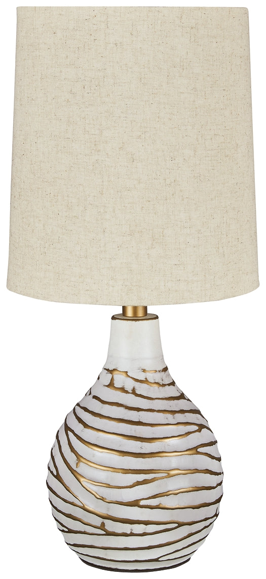 Aleela Metal Table Lamp (1/CN) Milwaukee Furniture of Chicago - Furniture Store in Chicago Serving Humbolt Park, Roscoe Village, Avondale, & Homan Square