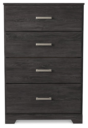 Belachime Four Drawer Chest Milwaukee Furniture of Chicago - Furniture Store in Chicago Serving Humbolt Park, Roscoe Village, Avondale, & Homan Square
