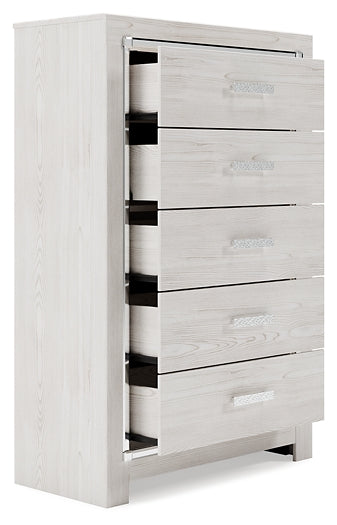 Altyra Five Drawer Chest Milwaukee Furniture of Chicago - Furniture Store in Chicago Serving Humbolt Park, Roscoe Village, Avondale, & Homan Square