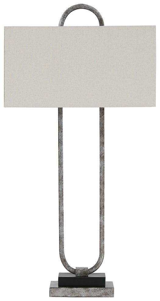 Bennish Metal Table Lamp (1/CN) Milwaukee Furniture of Chicago - Furniture Store in Chicago Serving Humbolt Park, Roscoe Village, Avondale, & Homan Square