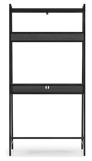 Yarlow Home Office Desk and Shelf Milwaukee Furniture of Chicago - Furniture Store in Chicago Serving Humbolt Park, Roscoe Village, Avondale, & Homan Square