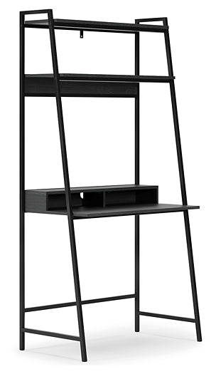 Yarlow Home Office Desk and Shelf Milwaukee Furniture of Chicago - Furniture Store in Chicago Serving Humbolt Park, Roscoe Village, Avondale, & Homan Square