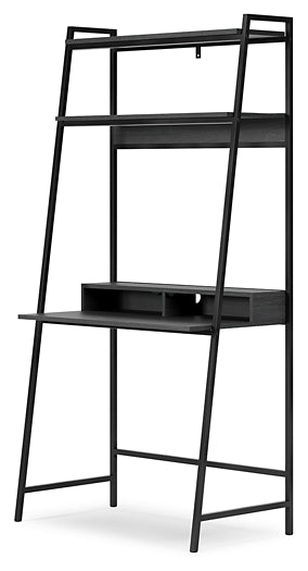 Yarlow Home Office Desk and Shelf Milwaukee Furniture of Chicago - Furniture Store in Chicago Serving Humbolt Park, Roscoe Village, Avondale, & Homan Square
