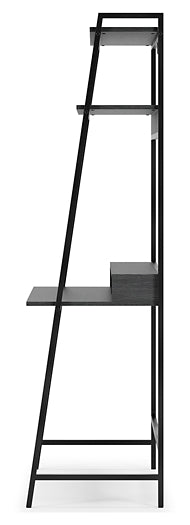 Yarlow Home Office Desk and Shelf Milwaukee Furniture of Chicago - Furniture Store in Chicago Serving Humbolt Park, Roscoe Village, Avondale, & Homan Square
