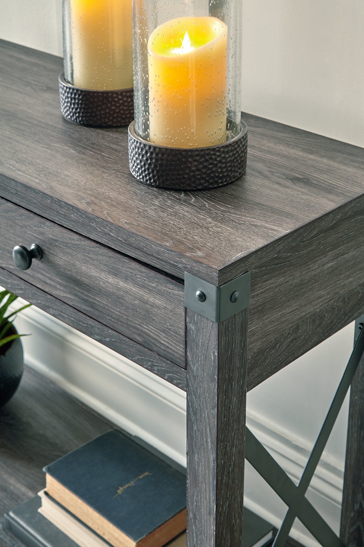 Freedan Console Sofa Table Milwaukee Furniture of Chicago - Furniture Store in Chicago Serving Humbolt Park, Roscoe Village, Avondale, & Homan Square