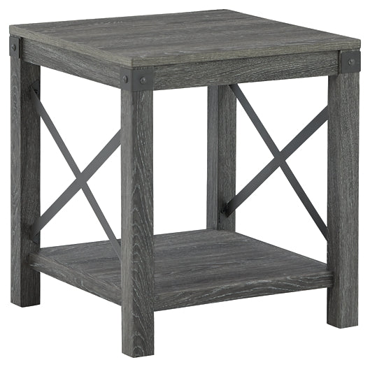 Freedan Square End Table Milwaukee Furniture of Chicago - Furniture Store in Chicago Serving Humbolt Park, Roscoe Village, Avondale, & Homan Square