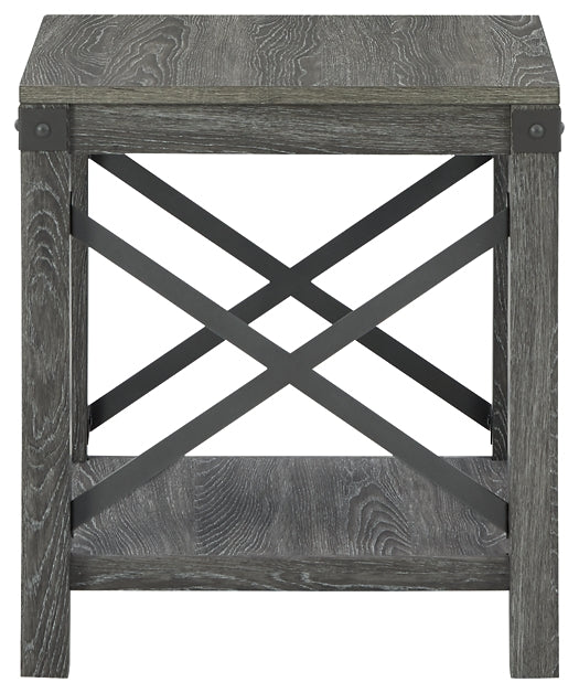 Freedan Square End Table Milwaukee Furniture of Chicago - Furniture Store in Chicago Serving Humbolt Park, Roscoe Village, Avondale, & Homan Square