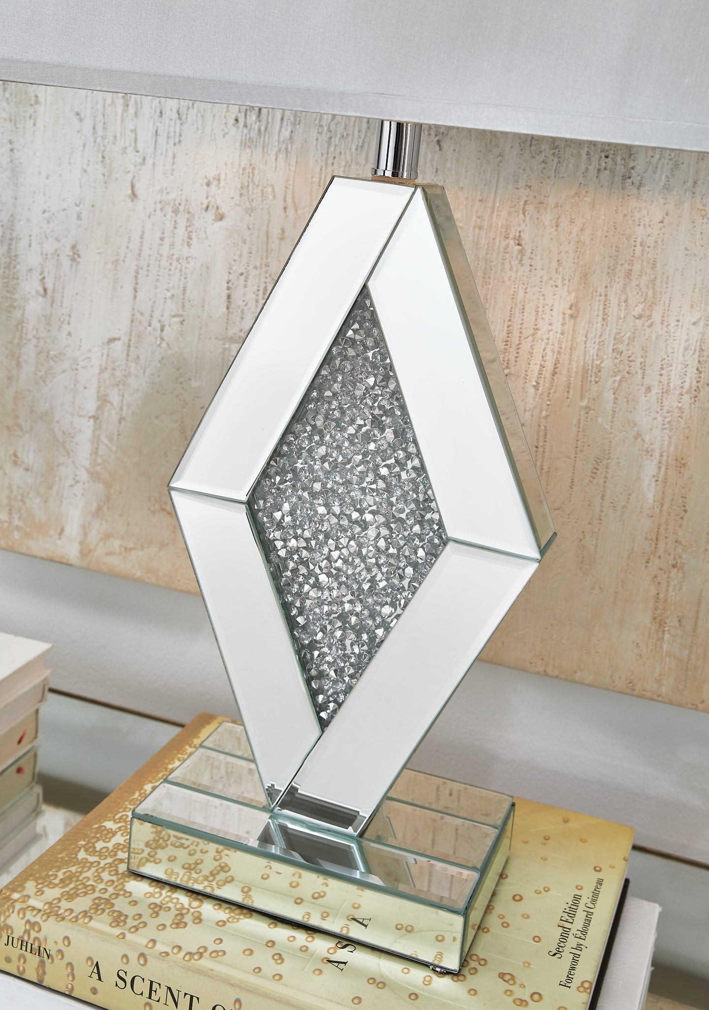 Prunella Mirror Table Lamp (1/CN) Milwaukee Furniture of Chicago - Furniture Store in Chicago Serving Humbolt Park, Roscoe Village, Avondale, & Homan Square