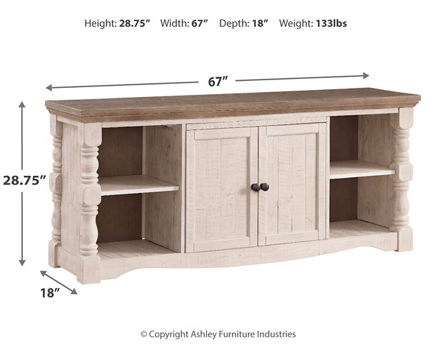 Havalance Extra Large TV Stand Milwaukee Furniture of Chicago - Furniture Store in Chicago Serving Humbolt Park, Roscoe Village, Avondale, & Homan Square