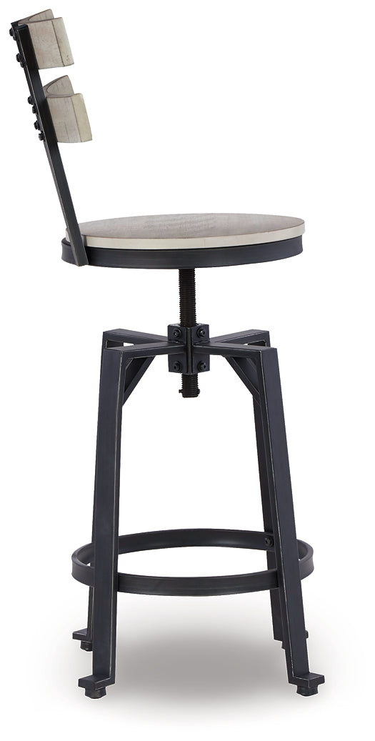 Karisslyn Swivel Barstool (2/CN) Milwaukee Furniture of Chicago - Furniture Store in Chicago Serving Humbolt Park, Roscoe Village, Avondale, & Homan Square