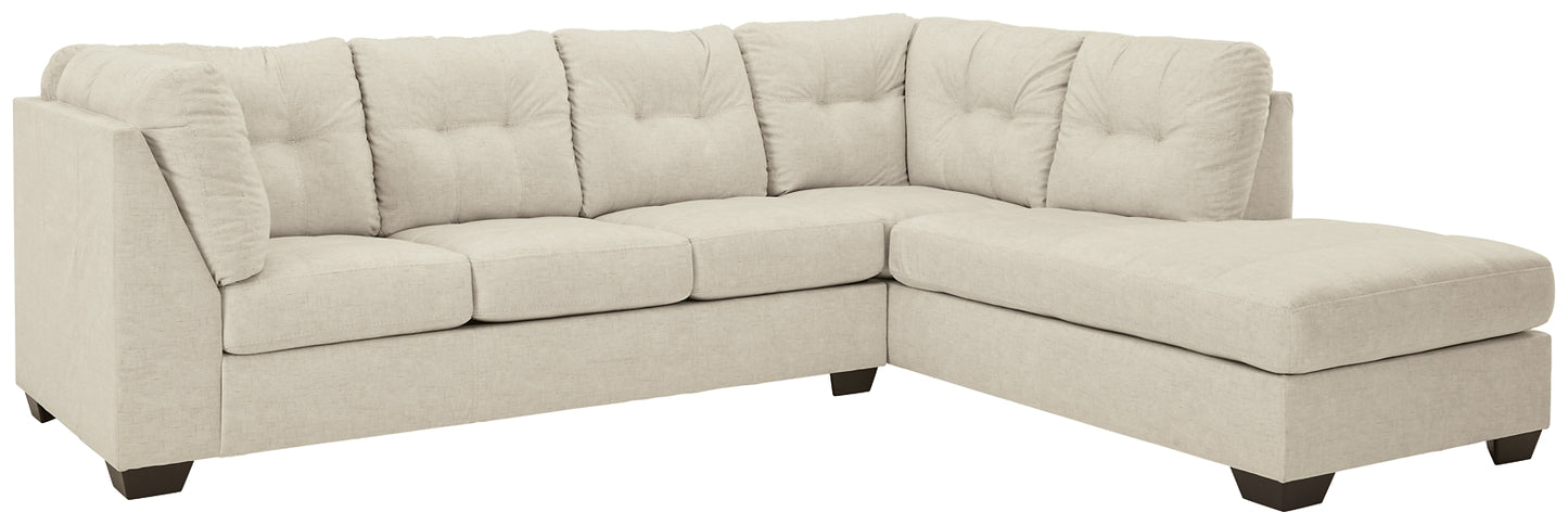 Falkirk 2-Piece Sectional with Chaise Milwaukee Furniture of Chicago - Furniture Store in Chicago Serving Humbolt Park, Roscoe Village, Avondale, & Homan Square