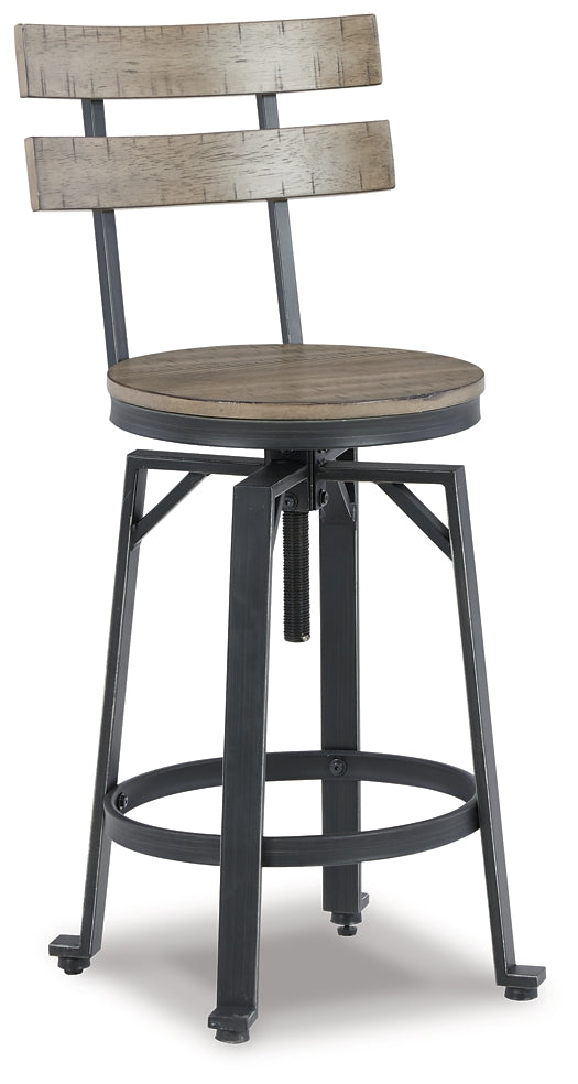 Lesterton Swivel Barstool (2/CN) Milwaukee Furniture of Chicago - Furniture Store in Chicago Serving Humbolt Park, Roscoe Village, Avondale, & Homan Square