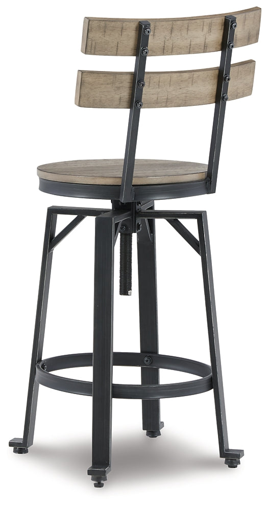 Lesterton Swivel Barstool (2/CN) Milwaukee Furniture of Chicago - Furniture Store in Chicago Serving Humbolt Park, Roscoe Village, Avondale, & Homan Square