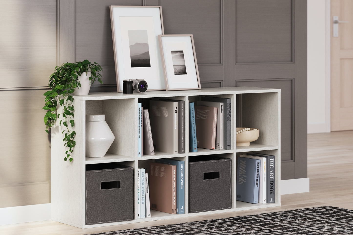 Aprilyn Eight Cube Organizer Milwaukee Furniture of Chicago - Furniture Store in Chicago Serving Humbolt Park, Roscoe Village, Avondale, & Homan Square
